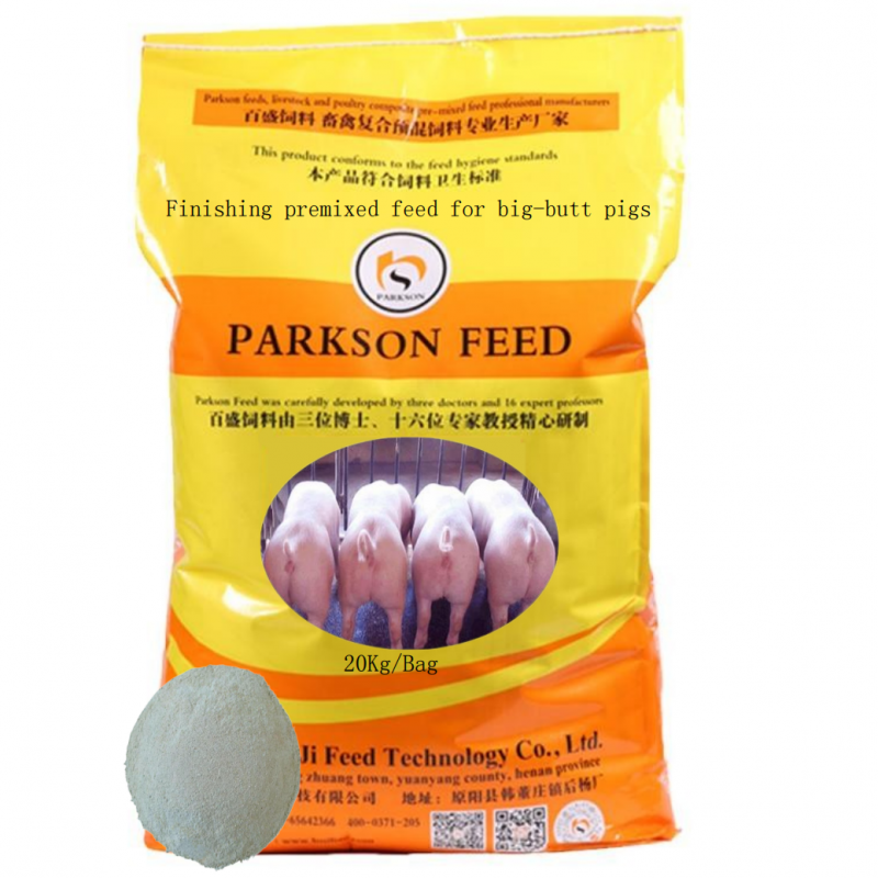 Concentrated feed for fat pigs